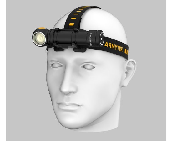 shumee Čelna svetilka ArmyTek Wizard PRO MAX C2 z belim magnetom 4000 lm