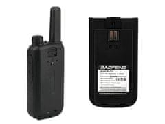 shumee Baofeng BF-T17 walkie-talkie, polnilna, micro-USB, črna, 2 kosa, walkie talkie