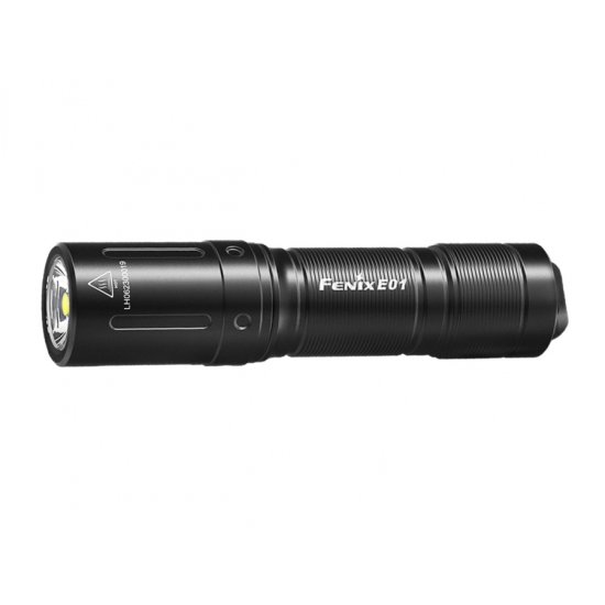 shumee Fenix E01 V2.0 črna LED svetilka, 100 lm žepna velikost