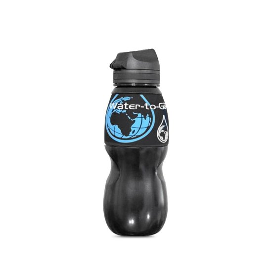 shumee Steklenica s filtrom WTG 75CL Water-to-Go 750 ml črna/modra steklenica s filtrom