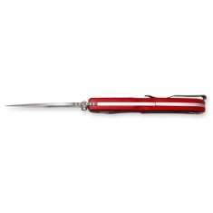 shumee Manly City CPM S90V 60-62 HRC nož črno rdeč