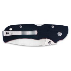 shumee Manly City CPM S90V 3D 60-62 HRC nož črno rdeč črno rdeč