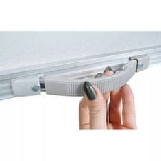 shumee Zložljiva miza za kampiranje Trizand aluminij višina 70 cm, plošča 60 x 80 cm