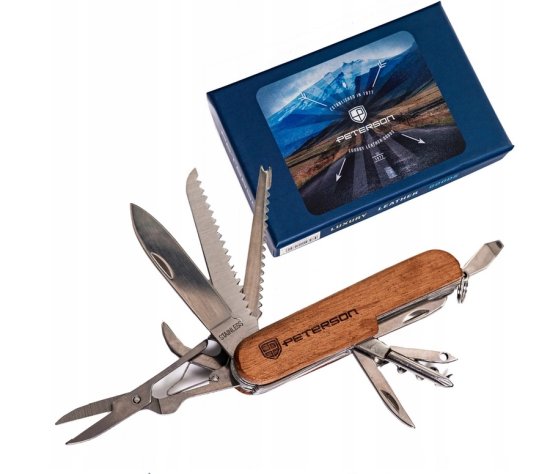 shumee Škatla za žepne nože Peterson PTN S22-03 WOOD