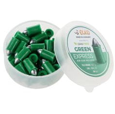 shumee Jeklena žrela, brez svinca, teflon Elko Ekspress 5.5mm 0.67g ostro 50kos zelena