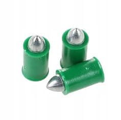 shumee Jeklena žrela, brez svinca, teflon Elko Ekspress 5.5mm 0.67g ostro 50kos zelena
