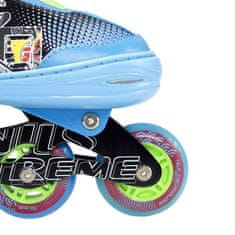 shumee NJ4605 A MODRI ROLERI VELIKOST M (34-37) NILS EXTREME