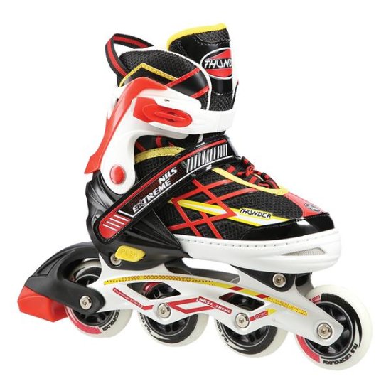 shumee NA1160 A ČRNO-RDEČA VEL. M (35-38) ROLERI NILS EXTREME