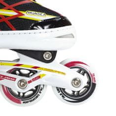 shumee NA1160 A ČRNO-RDEČA VEL. M (35-38) ROLERI NILS EXTREME