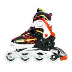 shumee NA1160 A ČRNO-RDEČA VEL. M (35-38) ROLERI NILS EXTREME