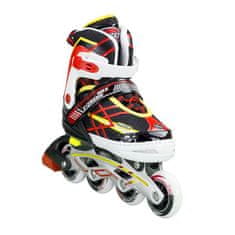 shumee NA1160 A ČRNO-RDEČA VEL. M (35-38) ROLERI NILS EXTREME