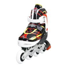shumee NA1160 A ČRNO-RDEČA VEL. M (35-38) ROLERI NILS EXTREME