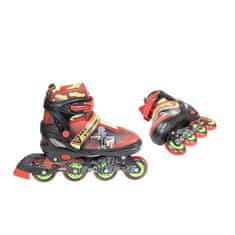 shumee NJ4605 RDEČA ČRNA VEL. M (34-37) ROLERI NILS EXTREME