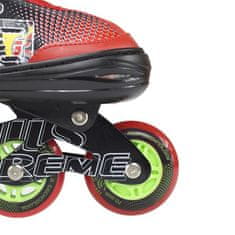 shumee NJ4605 RDEČA ČRNA VEL. M (34-37) ROLERI NILS EXTREME