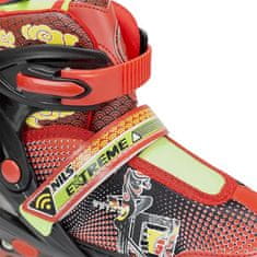 shumee NJ4605 RDEČA ČRNA VEL. M (34-37) ROLERI NILS EXTREME