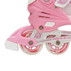 shumee NA1123 A ROZA VELIKOST M (35-38) ROLERI NILS EXTREME