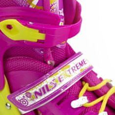 shumee NA1005 A ROZA VELIKOST L (39-42) ROLERI NILS EXTREME