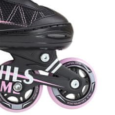 shumee NF7103 A 2v1 ČRNO/ROZA ROLERI VELIKOST S Z DIMENZIJAMI PL. FIGURICA NILS EXTREME
