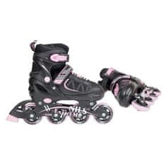 shumee NF7103 A 2v1 ČRNO/ROZA ROLERI VELIKOST S Z DIMENZIJAMI PL. FIGURICA NILS EXTREME