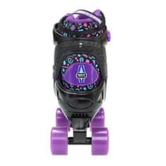 shumee NQ4411 A ČRNO VIJOLIČNA VEL. S (30-33) ROLERI NILS EXTREME