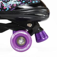 shumee NQ4411 A ČRNO VIJOLIČNA VEL. S (30-33) ROLERI NILS EXTREME