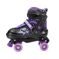 shumee NQ4411 A ČRNO VIJOLIČNA VEL. S (30-33) ROLERI NILS EXTREME