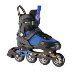 shumee NH18188A 2v1 ČRNO-ORANŽNA VELIKOST S(29-33) REZILA ZA DRSANJE Z DIMENZIJAMI PL. HOKEJ NILS EXTREME