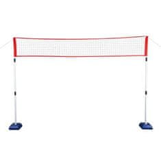 shumee NT0300 3v1 VEČFUNKCIONALNA MREŽA ZA BADMINTON+TENIS+ODBOJKO FULL COVER NILS