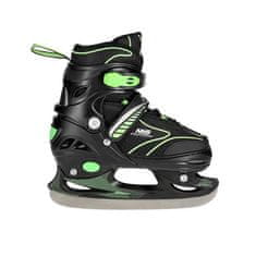 shumee NH11812 A 2v1 ČRNO/ZELENA VEL. M(35-38) ROLARKA Z DIMENZIJAMI PL. HOKEJ NILS EXTREME