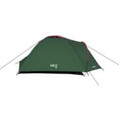 shumee NC6013 ZELENO-RDEČ ŠOTOR ZA KAMPIRANJE ZIGALNIK NILS CAMP