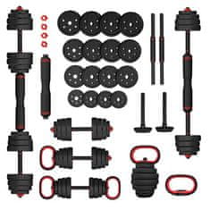shumee SGX130 (2 KOSA) PRO SET 6V1 SET UTEŽI 30KG HMS