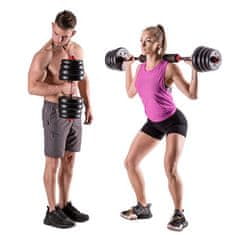 shumee SGX130 (2 KOSA) PRO SET 6V1 SET UTEŽI 30KG HMS