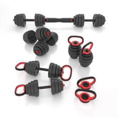 shumee SGX130 (2 KOSA) PRO SET 6V1 SET UTEŽI 30KG HMS