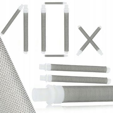 shumee Rosfix 10x Prstni filter bel 60 mesh za lakirno enoto