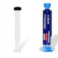 shumee Soldermask modra 10 ml z batom + Soldermask žarnica za strjevanje