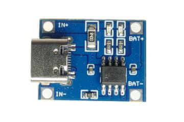 shumee TP4056 LI-ION polnilnik baterij z USB Type C 5V 1A