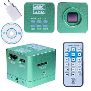 shumee Scutum Green PRO KMSGP-HDMI-USB 4K 16MP mikroskopska kamera Plantes PRO serije