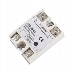 shumee Polprevodniški rele SSR-40 DA 40A 24-380VAC LED