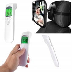 shumee Brezkontaktni infrardeči medicinski termometer + 360° ogledalo za opazovanje vašega otroka v avtu