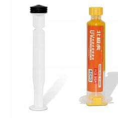 shumee Soldermask oranžna 10 ml z batom + Soldermask žarnica za strjevanje