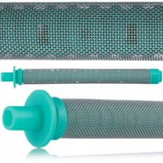 shumee Rosfix 5x White prstni filter 60 mesh za lakirno enoto + prstni filter 30 mesh + kovinske čistilne palice za lakirno pištolo 5 kosov.