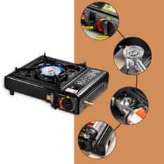 shumee Peč za kampiranje Rosfix 2v1 v kovčku + reflektor za svetilko s funkcijo powerbank Rosifx ""Bilbo Baggins""