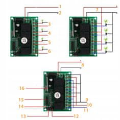 shumee Relejni modul z daljinskim upravljalnikom 433MHz
