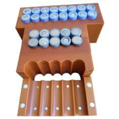shumee Dvoredni kalup za varjenje baterij 18650 z magnetom 2x4