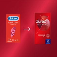 shumee Durex Feel Thin Classic 12 kosov.