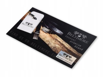 shumee Beltimore mornarsko moder usnjen pas za hlače 115 grain