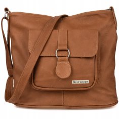 shumee Usnjena ženska torba A4 Large Bag Beltimore