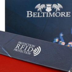 Beltimore Ženska usnjena denarnica z veliko zadrgo RFiD BELTIMORE