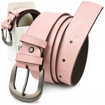 shumee Ženski usnjen pas za hlače Beltimore