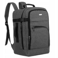 shumee PETERSON siva kabinska torba potovalni nahrbtnik unisex ročna prtljaga